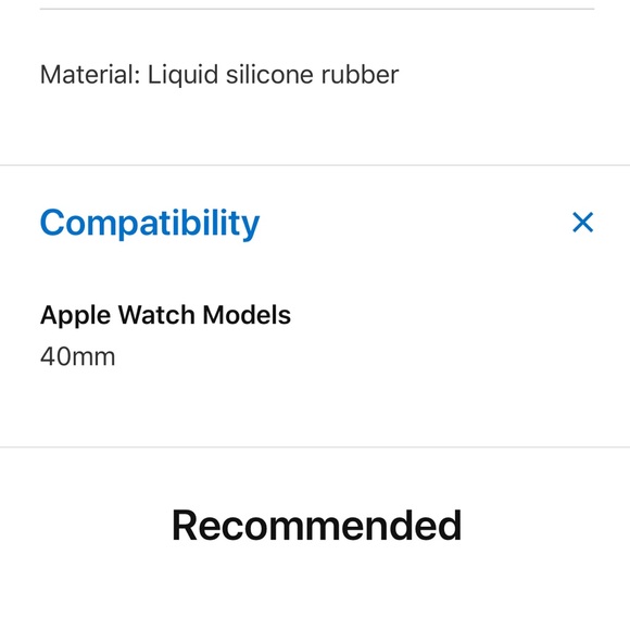 APPLE• Solo Watch Extender• Black• 40mm• Unisex• Size S/M• NEW-NEVER USED! - Picture 8 of 14